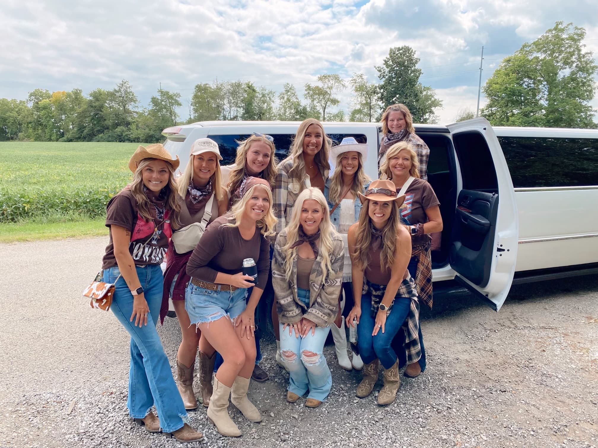 Luxury limousine for wine and brewery tours in Northern Indiana